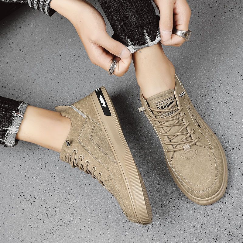 Herrenschuhe neue Sommerarbeitsschuhe Koreanische Version rutschfeste verschleißfeste Turnschuhe Jugend Freizeitsportschuhe Männer_voghion.com