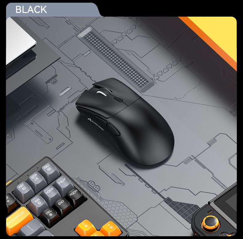 R1 Superlight Maus Bluetooth 2,4 G Kabellose Gaming-Maus PixArt PAW3311 Gaming-Sensor 6 Einstellbare DPI Für Bürospiele_voghion.com