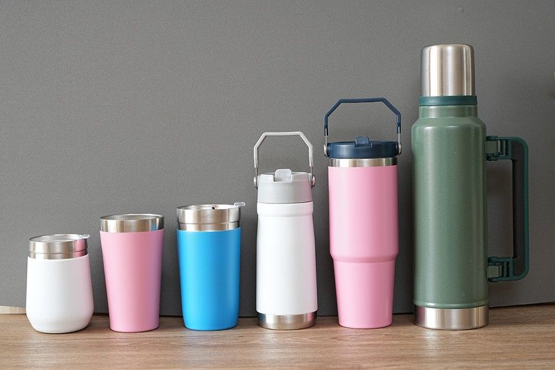 QFV50704555550<== Cross-Border Brazil 304 Stainless Steel Ice Outdoor Sports Camping Large Capacity Water Bottle Hiking Insulated Cup_voghion.com