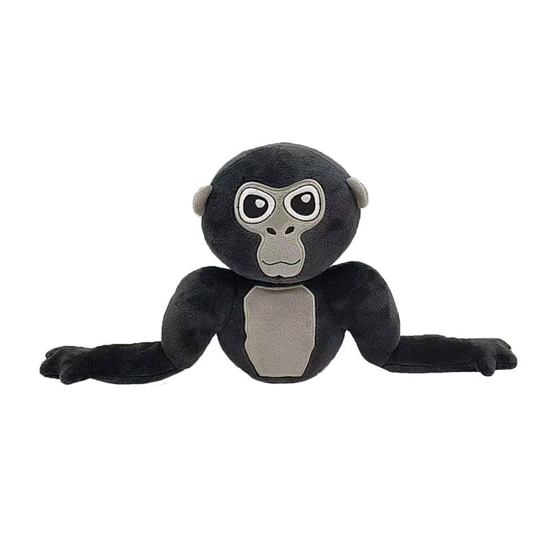 Nouveau 25cm Gorilla Tag Monke Anime Peluche Peluche Animaux en Peluche Doux Peluche Enfants Cadeaux Poupée Anniversaire_voghion.com