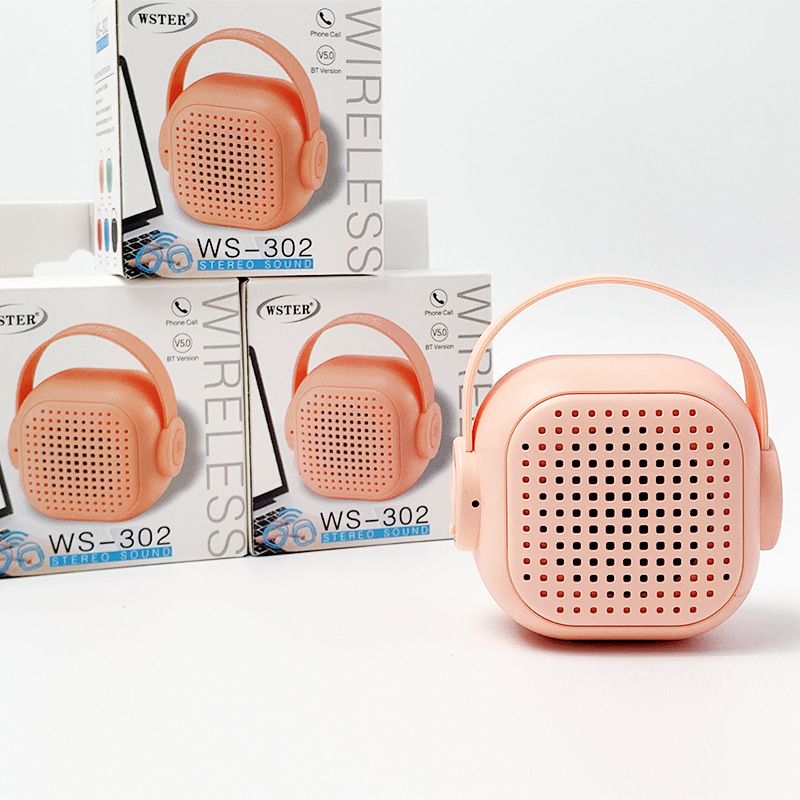 WS-302 Nouveau Mini Haut-Parleur Portable Sans Fil Bluetooth Extérieur Volume Domestique Haute Qualité Sonore_voghion.com