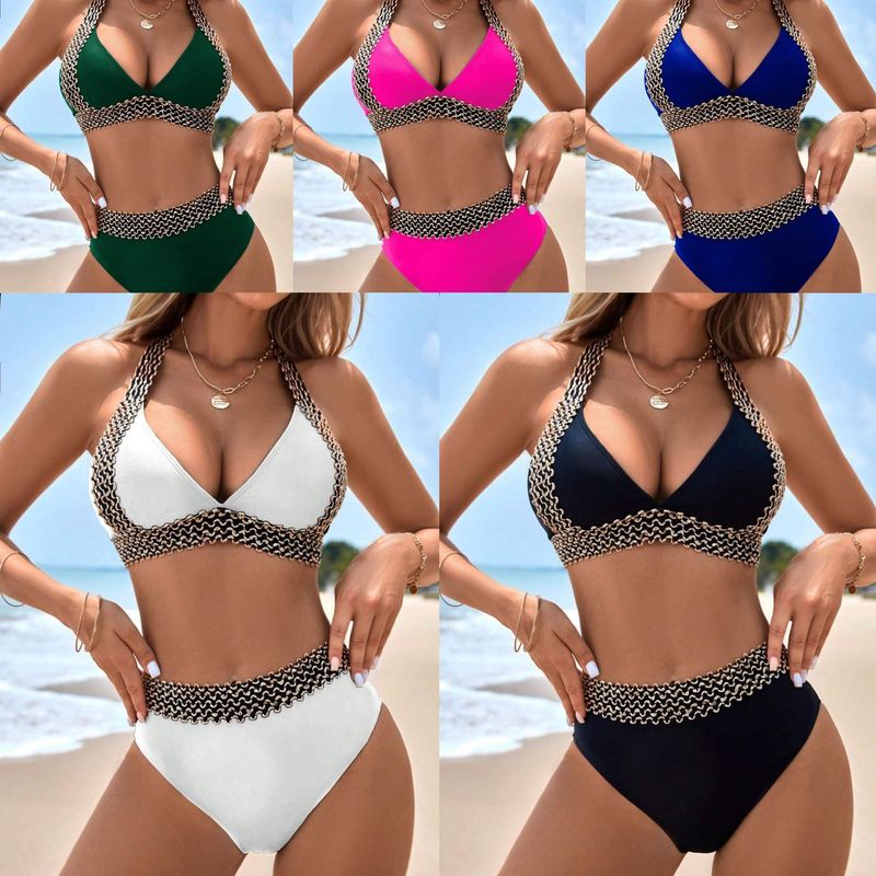Maillot de bain deux pièces pour femme, haut de gamme, amincissant, à séchage rapide, sexy, 2025_voghion.com