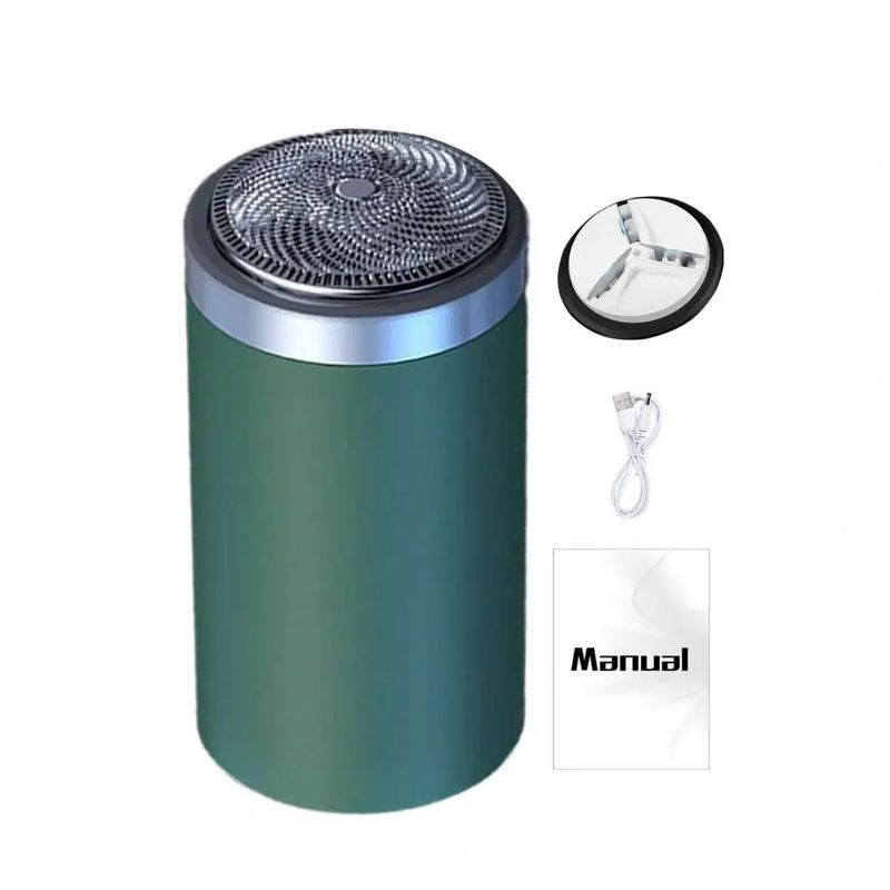 Portable Waterproof Electric Shaver with Sharp Blade Honeycomb Mesh Design Quick Clean Shaving Travel Mini Razor_voghion.com