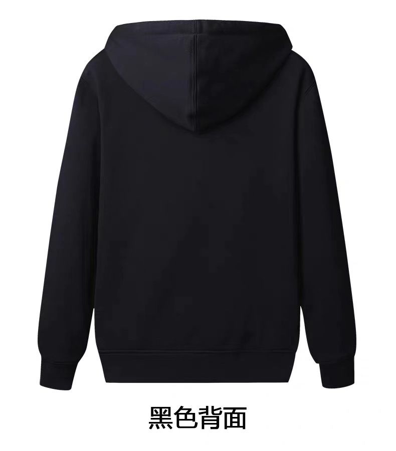 Felpa con cappuccio tinta unita per uomo, pullover caldo autunnale spesso, top con scollo rotondo, calore invernale foderato in pile in stile coreano_voghion.com