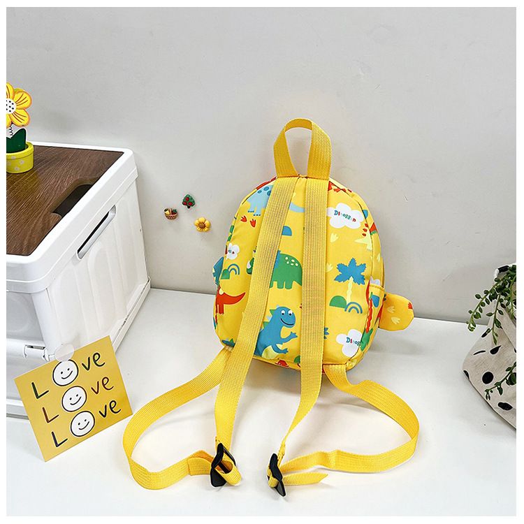 Andralyn Little Dinosaur Children's School Bag Cute and Fashionable Cartoon Backpack Kindergarten Little Ear Boys and Girls Backpack_voghion.com