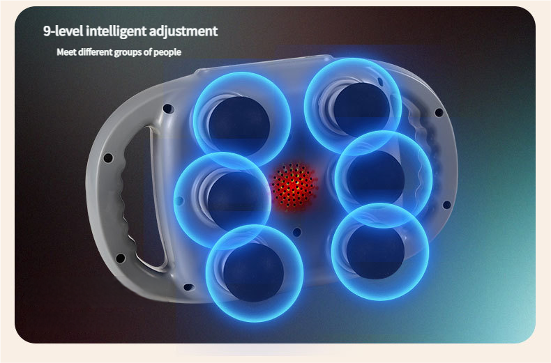 Professional Grade Six-Head Fascia For Muscle Relaxation, Wireless Charging, High-Frequency Vibration, Back And Foot_voghion.com
