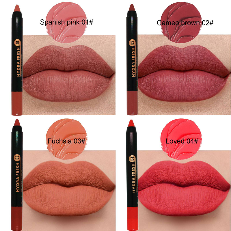 Samt matt Nebel neuer Lippenstiftstift Lippenstiftstift Dauerhaftes Make-up_voghion.com