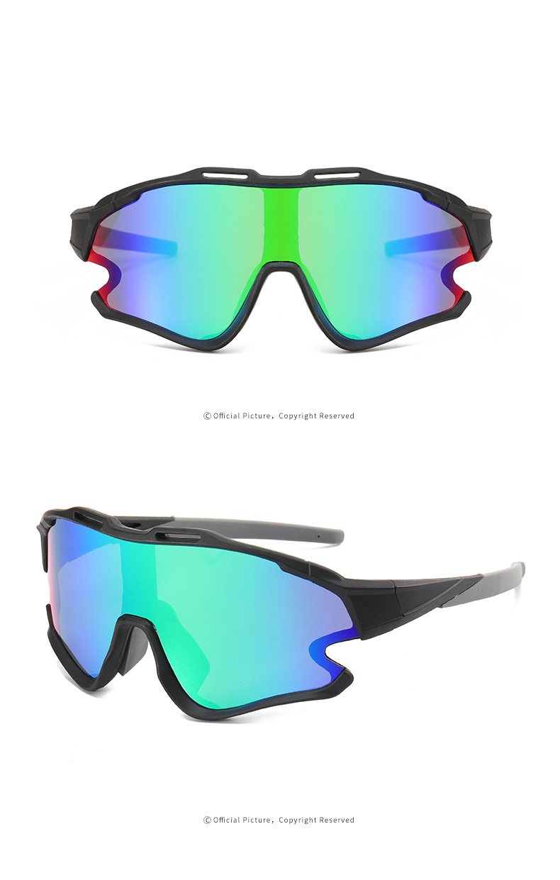 Lunettes de soleil de cyclisme éblouissantes, nouvelle mode, pour hommes et femmes, lunettes de soleil de cyclisme, sports de plein air_voghion.com
