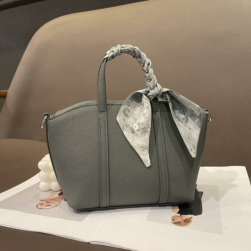 First Layer Cowhide Women's Bag, Genuine Leather Bag, New Shell Bag M788_voghion.com