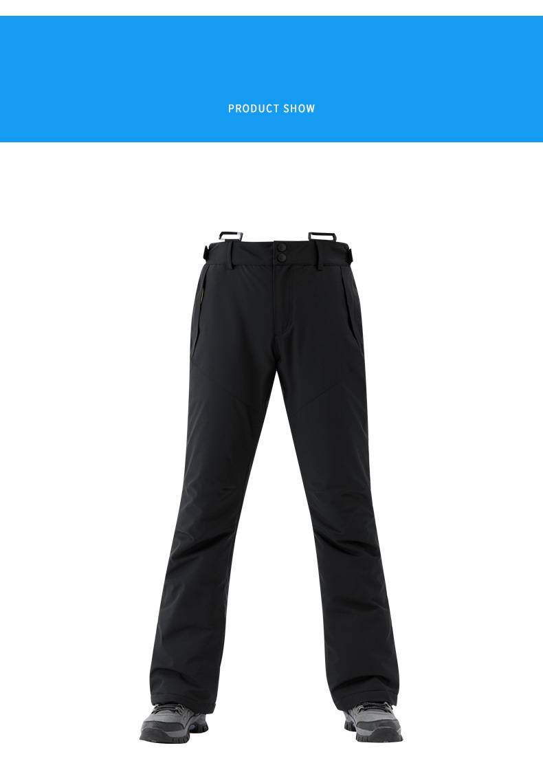 Men's Clothing Bib Ski Pants Men's Winter Ski Suit Outdoor Single Board Double Board Warm Thick Windproof Waterproof Pants Women_voghion.com