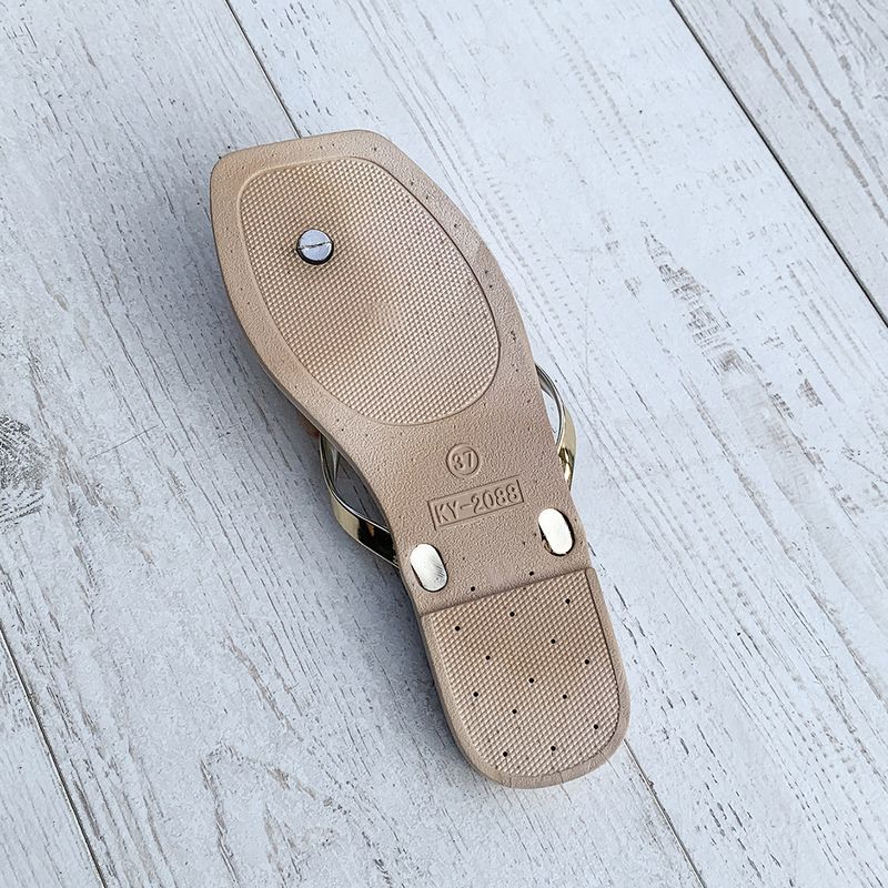 Damenschuhe Sommer Neue Phalaenopsis Blume Flip-Flops Strandschuhe Mädchen Urlaub Casual Sandalen Flache Hausschuhe_voghion.com