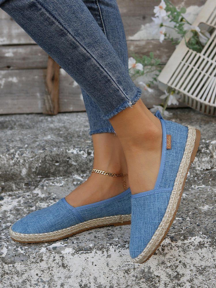 Cost performance Large size small fragrant style fisherman's in spring 2024, new casual grass woven single women with flat bottoms and_voghion.com