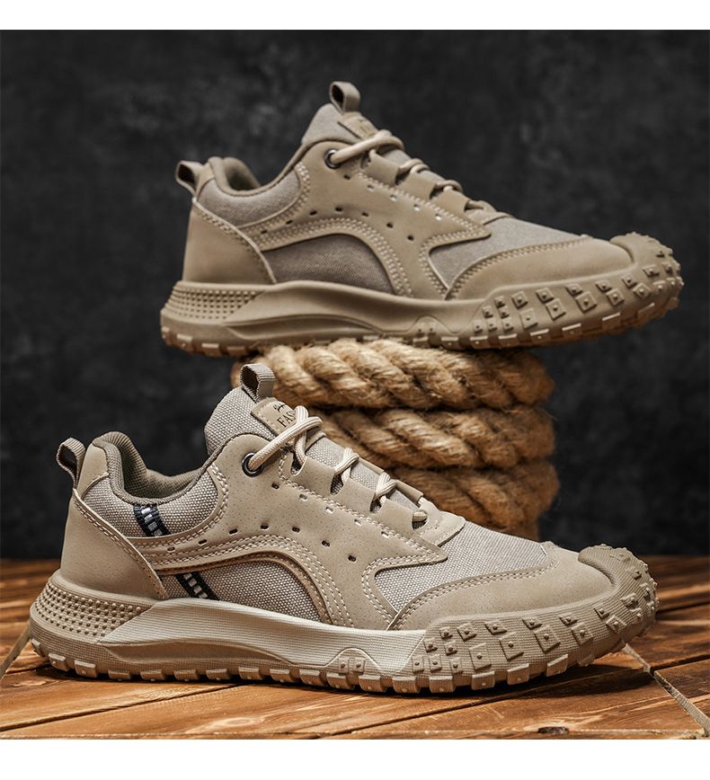 Herbst Freizeitschuhe Herrenmode Heiße Schuhe Herrenschuhe Atmungsaktive Turnschuhe Wandertrend Herrenschuhe Sport Outdoor Baustelle_voghion.com