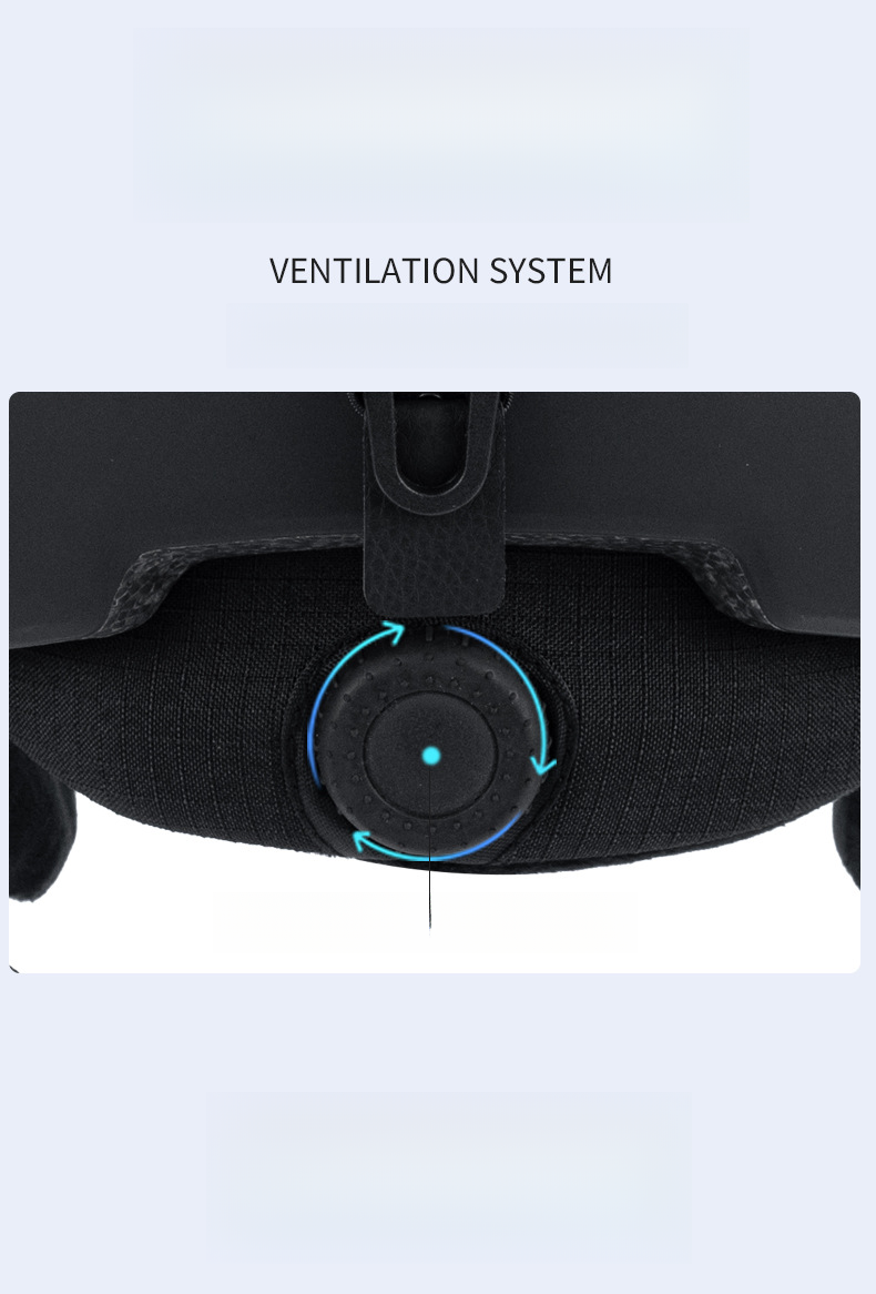 Single and double board professional outdoor skiing helmet equipment, warm, breathable, anti-collision and safe skiing helmet_voghion.com