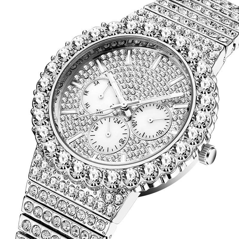 MISSFOX Europees en Amerikaans topmerk, hoogwaardig met diamanten bezette hiphopgypsy, multifunctioneel, lichtgevend, waterdicht herenhorloge met quartzhorloge_voghion.com