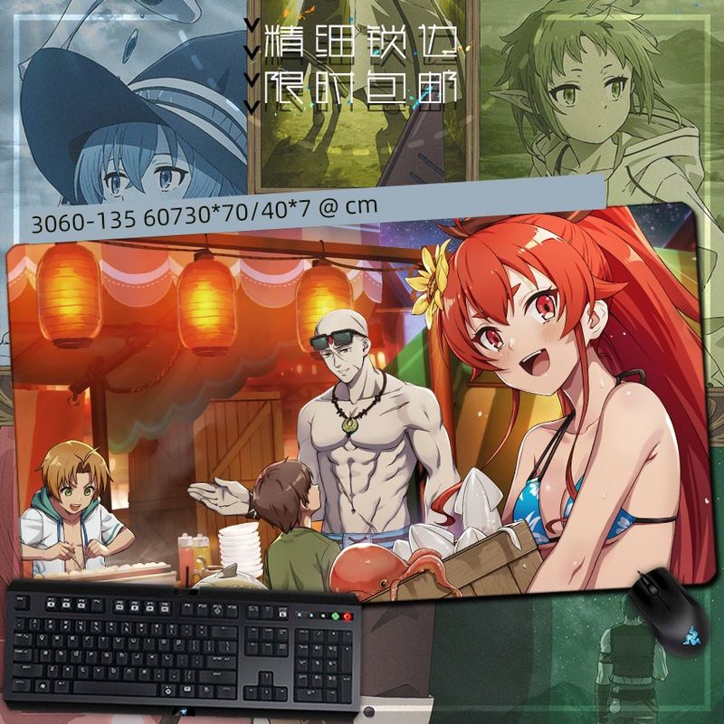 Unbeatable Quality Dereliction Of Duty Shilufei Loqi Xialice Anime Game Derivative Mouse Keyboard Pad Table Mat_voghion.com