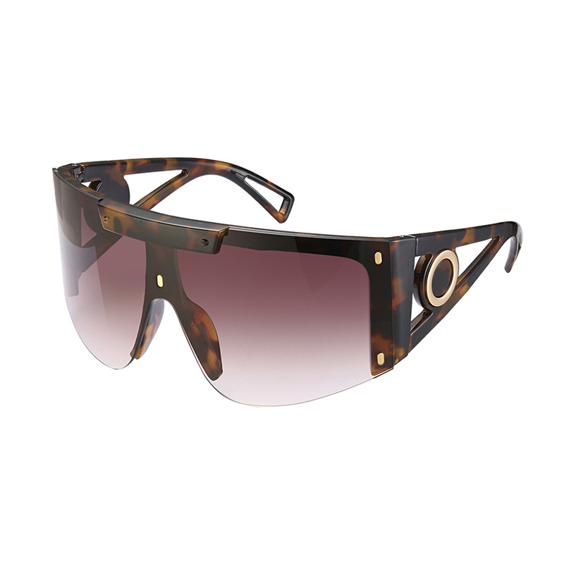 New Fashion Headframe One-piece Sunglasses For Men And Women Sunglasses_voghion.com