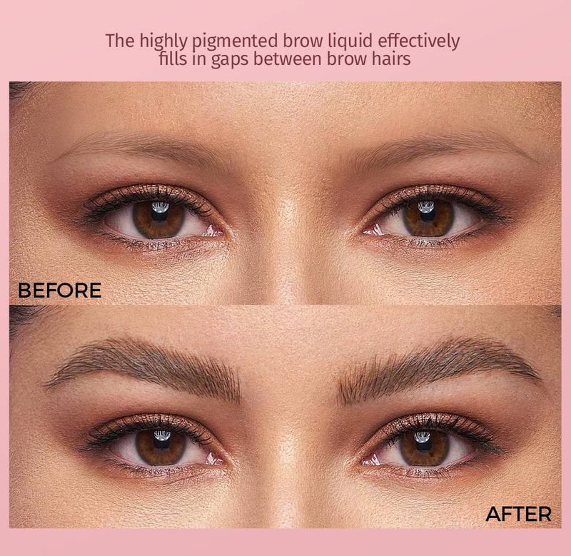Brow Dye waterproof non-smudging big head brow brush long-lasting color does not remove makeup wild eyebrows_voghion.com