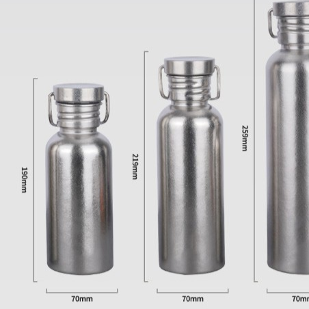 Pure Titanium Sports Kettle Outdoor Cycling Travel Portable Camping Water Bottle Lightweight Outdoor Camping Water Cup Can Boil Water_voghion.com