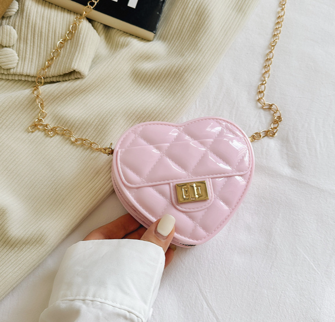 Bolso de amor para niños, bolso pequeño de moda, bandolera de un solo hombro, bolso de mujer, mini monedero lindo de moda_voghion.com