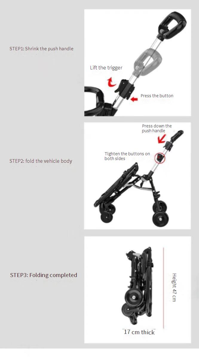 Moeder & Kinderen Baby Eenvoudige Kinderwagen Baby Opvouwbare Kinderwagen Kinderen Lichtgewicht Vierwielige Paraplu Kinderwagen Baby Kinderwagen Artefact_voghion.com