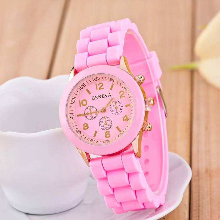 Orologi al quarzo da donna, popolari orologi Geneva Jelly in silicone, orologio GENEVA con tre indicatori digitali, orologio al quarzo per studenti e bambini_voghion.com