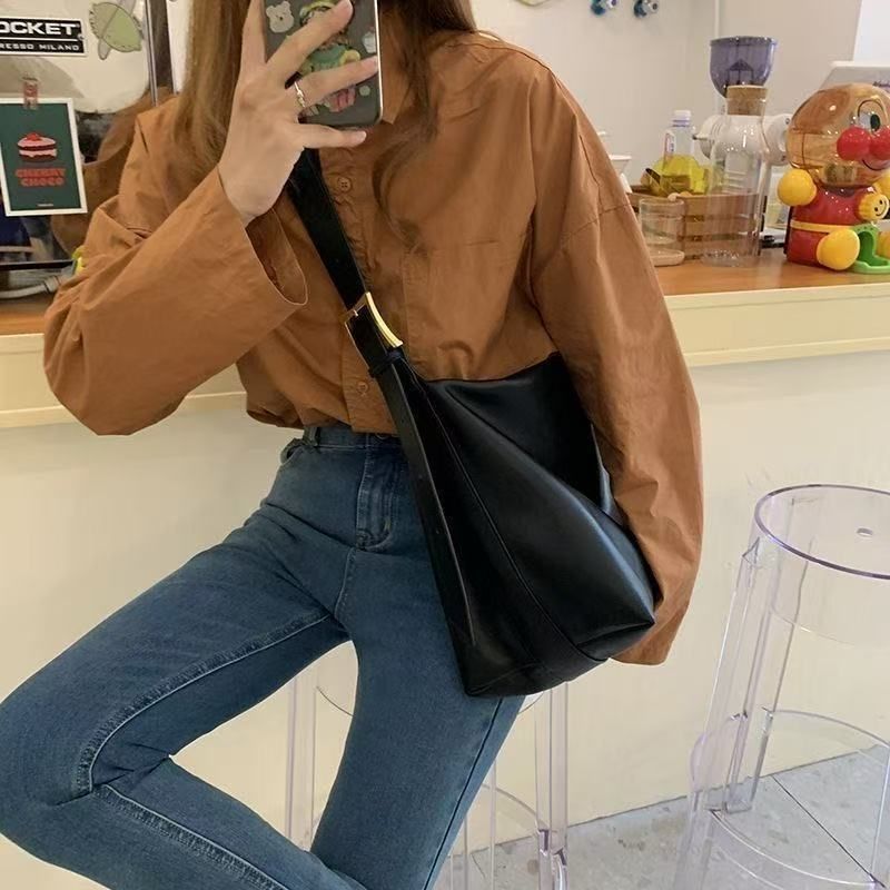 Echte Markendesigner-Frauentaschen Hochwertiges Leder Schulter Crossbody Messenger Tote Bag Große Handtasche_voghion.com