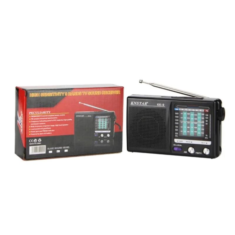 1KU Built-in Speaker Portable Mini Digital Radio SW/AM/FM Battery Operated Telescopic Antenna For Indoor Outdoor_voghion.com