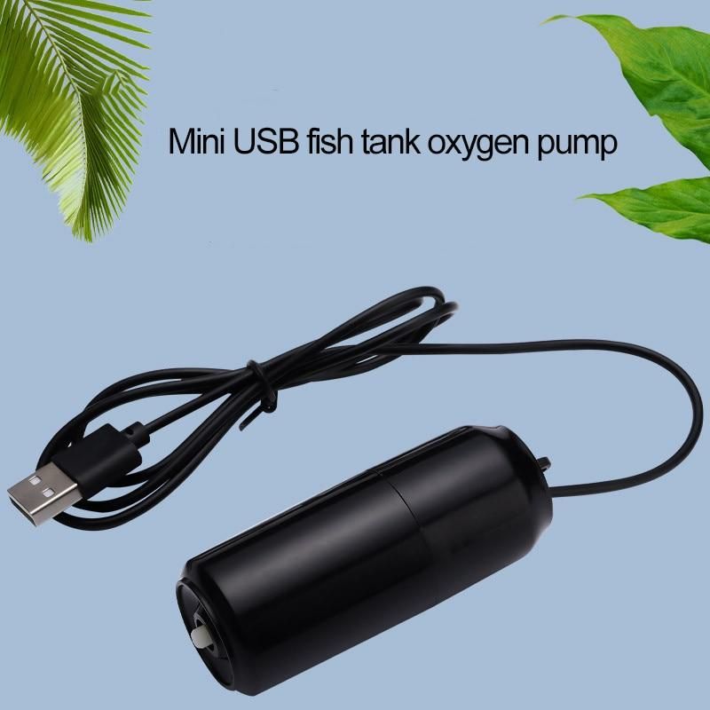 Ossigenatore silenzioso domestico piccola pompa di ossigeno mini USB acquario pompa di ossigeno ricarica macchina di ossigeno pesca allevamento di pesci_voghion.com