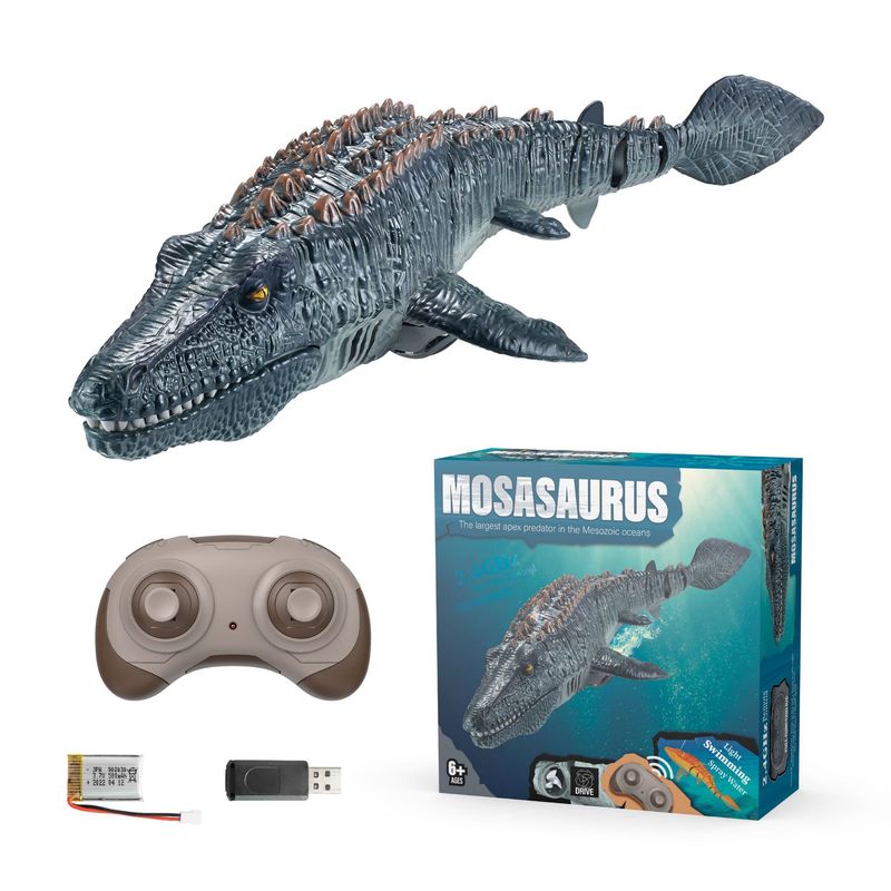 Fernbedienung Dinosaurier Start Große Modell Simulation Canglong Kann Schwimmen Und Spritzen Wasser Kinderspielzeug_voghion.com