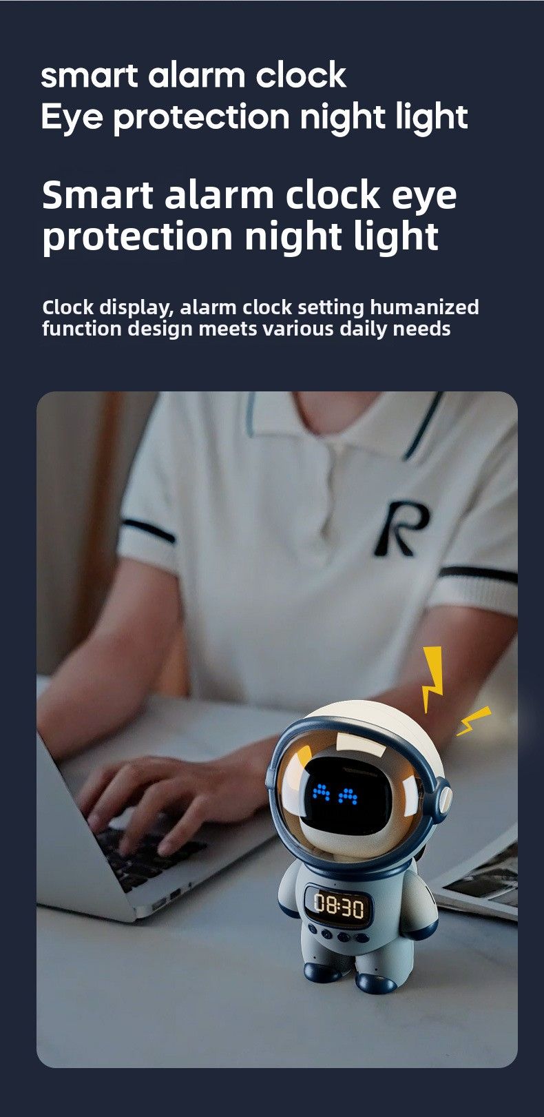 Altoparlante a sacco Astronaut AI - Modello Bluetooth DeepSeek con sveglia/scheda TF multifunzione
ACZT_voghion.com