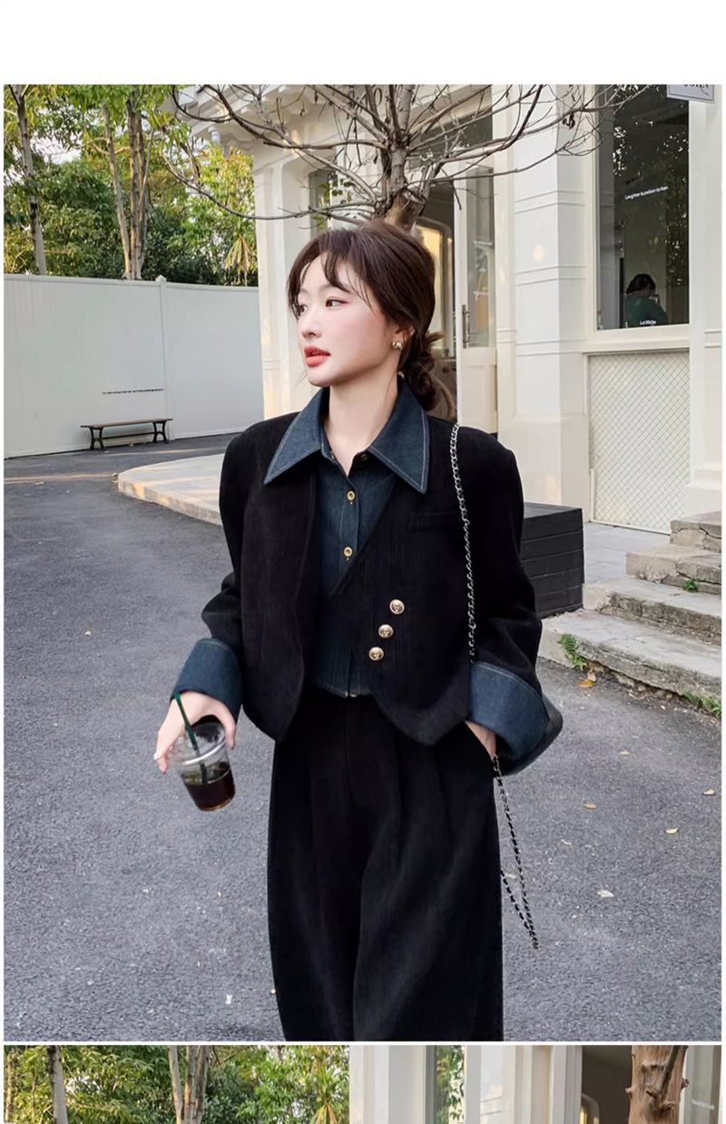 Complete Set OOTD Jacket Women 2025 New Elegant Decent Two-Piece Suit For Spring And Autumn_voghion.com