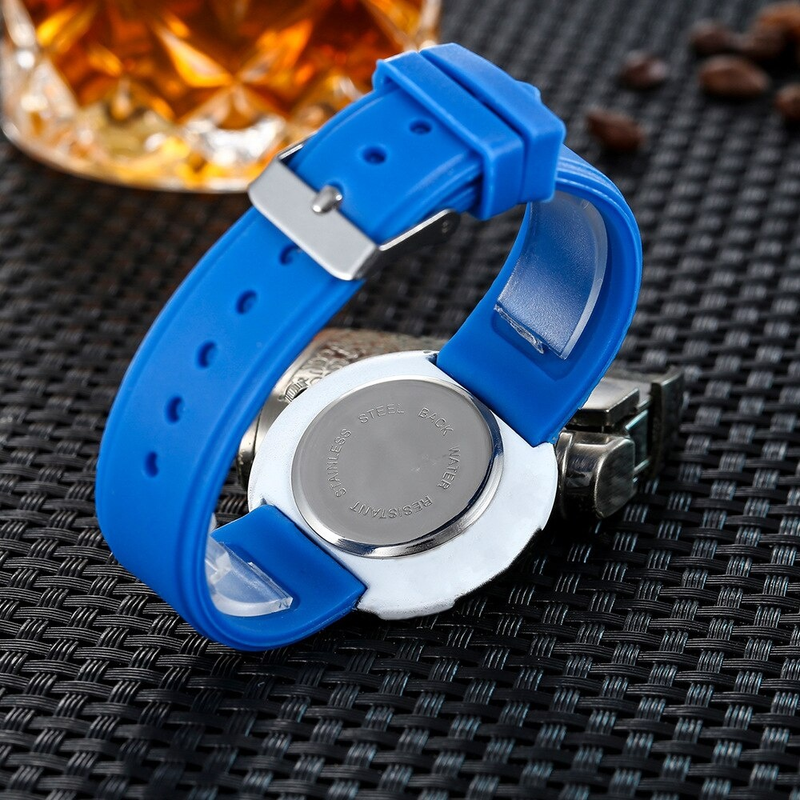 3D Football Cartoon Children Watch For Girls Rubber Kids Watches Boys Silicone Strap Analog WristWatch_voghion.com