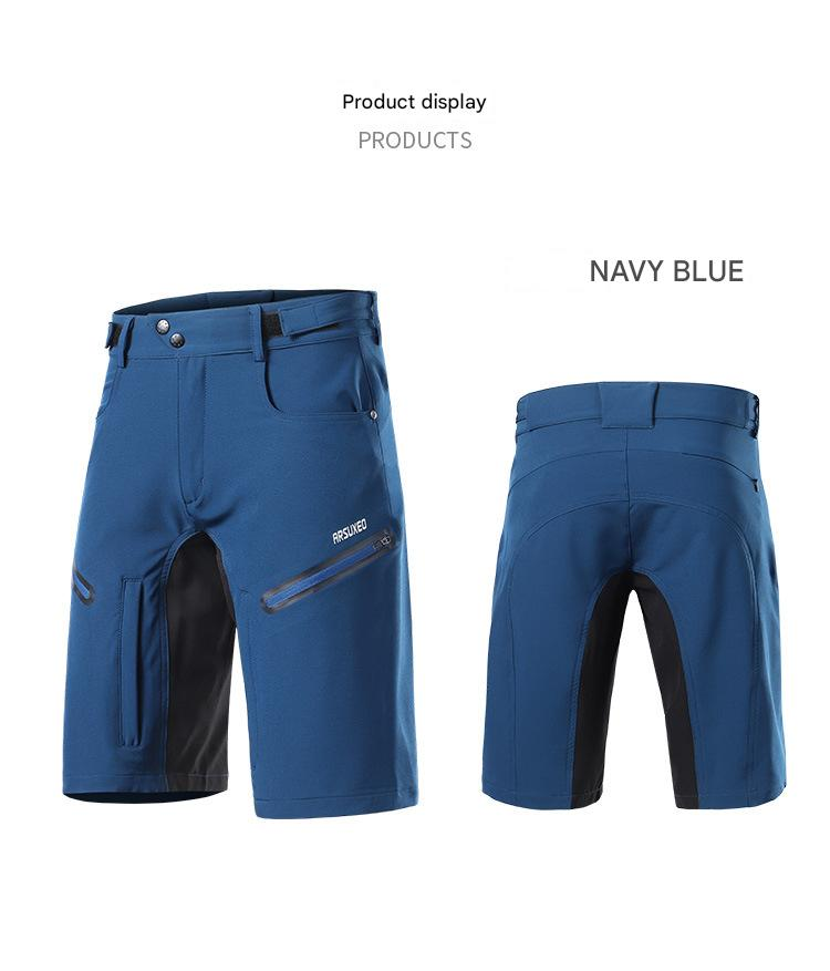 NOKO-ARSUXEO Casual Bergsklättringsshorts Terräng Mountainbike Professionell Cykling Andningsbara Svett Fempunktsshorts_voghion.com
