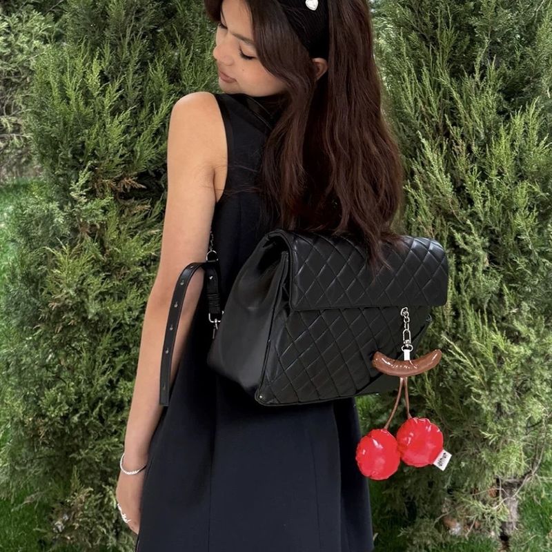 Women's Stylish Geometric Shoulder Bag - Soft PU Tote With Flap Closure For Everyday Use All Match Commuter Tote Bag Cute Style Handbag_voghion.com
