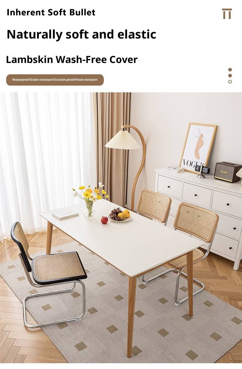 Nappe en PVC de qualité supérieure – Antidérapante et résistante aux rayures, nappe rectangulaire moderne et minimaliste pour salle à manger/bureau (12 couleurs, 13 tailles)_voghion.com