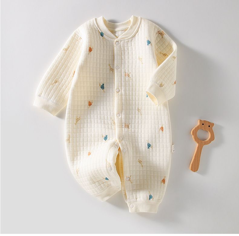 Tutine autunnali e invernali per bambini e bambine, vestiti caldi senza ossa in cotone sottile_voghion.com