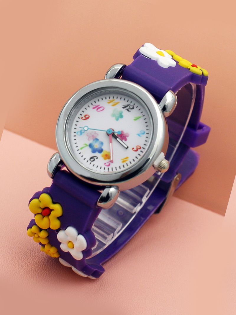 Children's cute Primary School kindergarten watch cartoon girl children's watch cute children's cartoon watch toddler_voghion.com