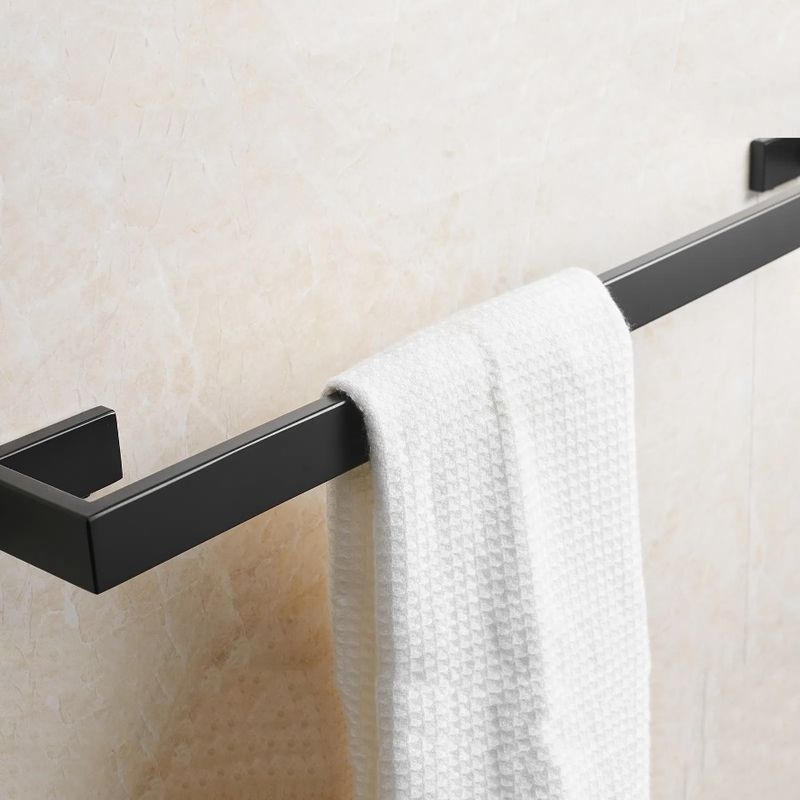 Portasciugamani da parete, portasciugamani da 24 pollici, robusto portasciugamani da bagno, portasciugamani moderno per casa, portasciugamani da bagno_voghion.com