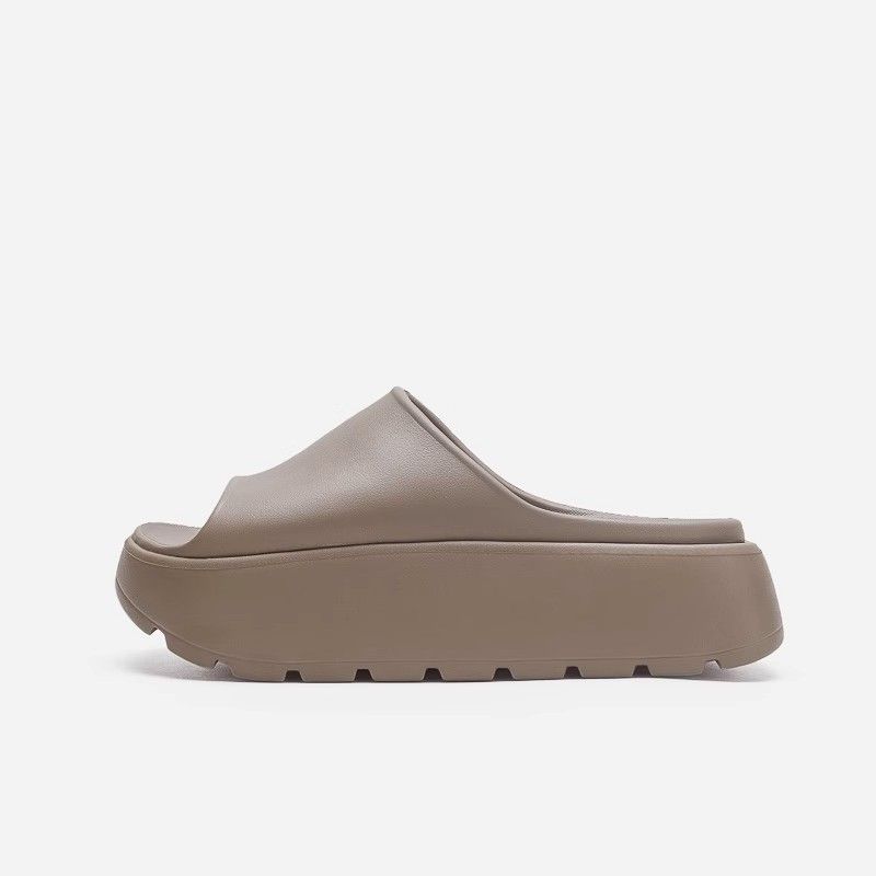 Women's 5.5CM Platform Slides - Ultra Soft Memory Foam Non-Slip Sole Fashionable Outdoor Wear Trendy & Comfortable_voghion.com
