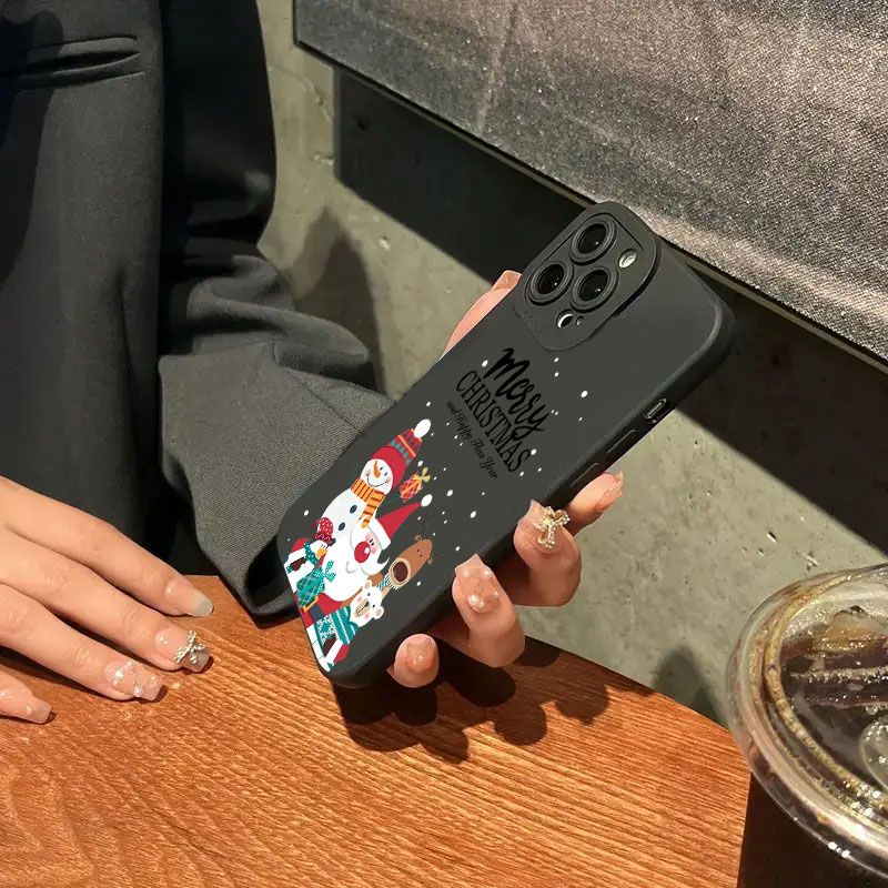 Husă de telefon TPU cu model de Crăciun pentru Xiaomi Redmi Note 13 12 11 Pro Plus 5G 12S 11S 11 10S Redmi 13C 12 4G Husă moale din silicon_voghion.com