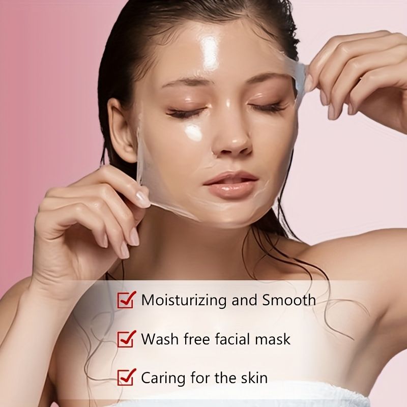 Mascarilla desprendible Full English Sakura Collagen Reafirmante de noche Elástica Hidratante Hidratante_voghion.com