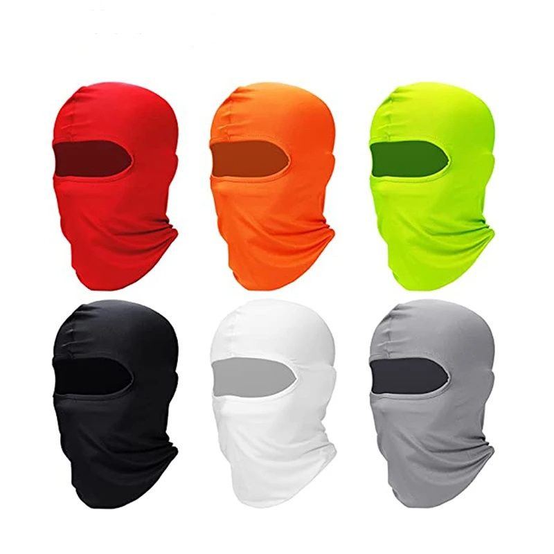 Masques de cyclisme en plein air pour hommes et femmes, coupe-vent, sport, vélo, masque facial complet respirant, cagoule, chapeau, écharpe W_voghion.com