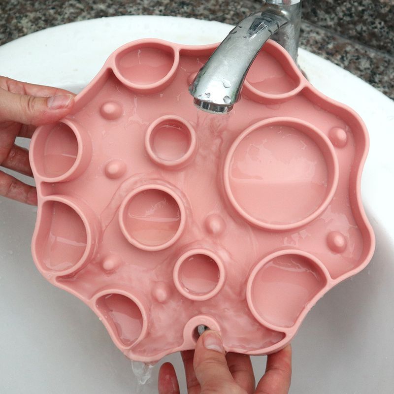 Leckmatte, doppelseitig, 2-in-1, Haustier-Silikon-Fütterungsnapf, multifunktional, mit Anti-Erstickungs-Funktion für Hunde und Katzen, Fressnapf mit Verlangsamungsfunktion_voghion.com