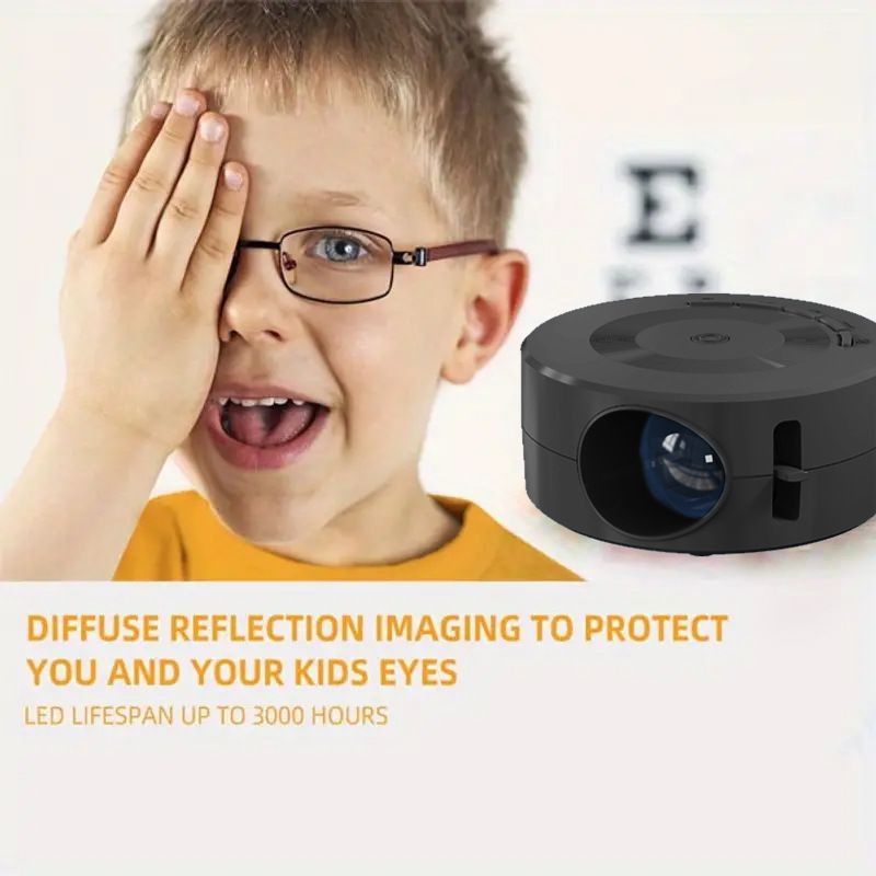 Portable Theater 1080p Android Smart HD 4K Wireless Projector For Home Use_voghion.com