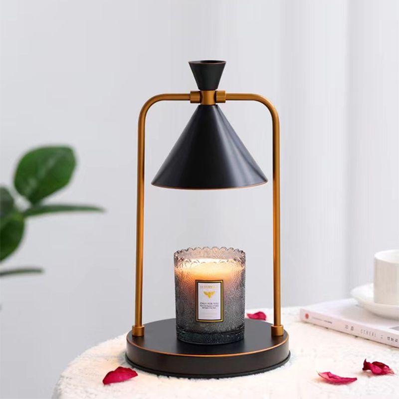 Diffuseur d'aromathérapie, chauffe-cire électrique, lampe de sécurité, brûleur d'huiles essentielles, veilleuse pour décoration de chambre à coucher_voghion.com
