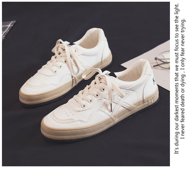 Influencer Xiaobai Schoenveters Western Style Casual Schoenen Dames Zomer Ademend Canvas Schoenen Dames Ulzzang Veelzijdig Retro Hong Kong Style_voghion.com
