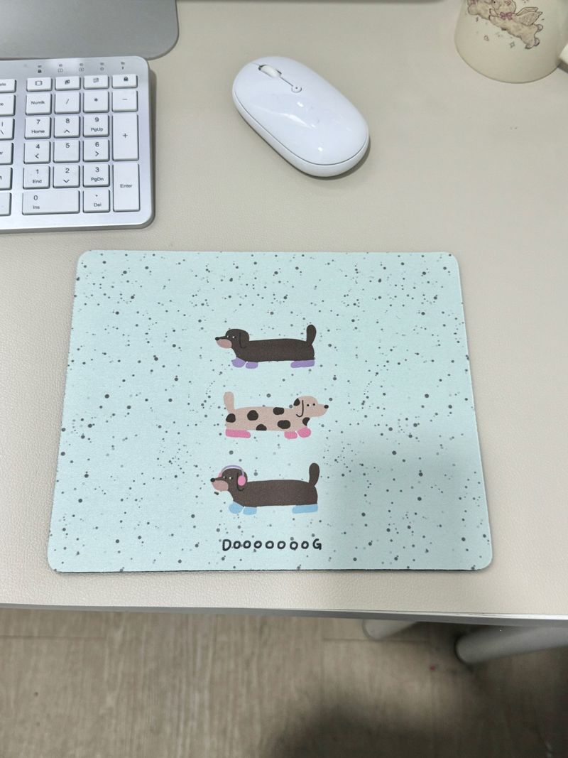 Tappetino per mouse da ufficio antiscivolo con simpatici cartoni animati, di qualità imbattibile_voghion.com