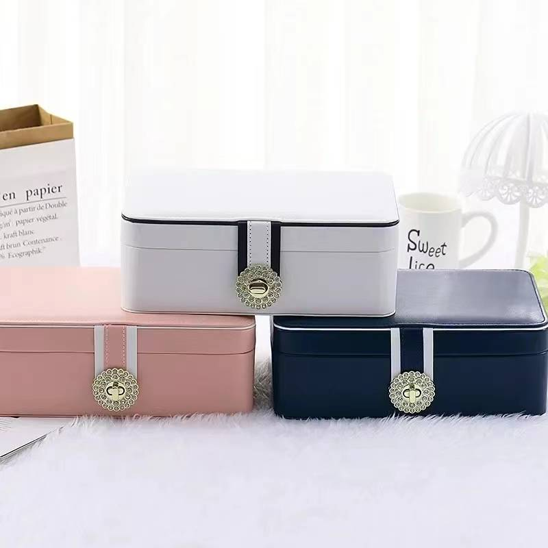 Double-layer large capacity multi-layer jewelry box_voghion.com