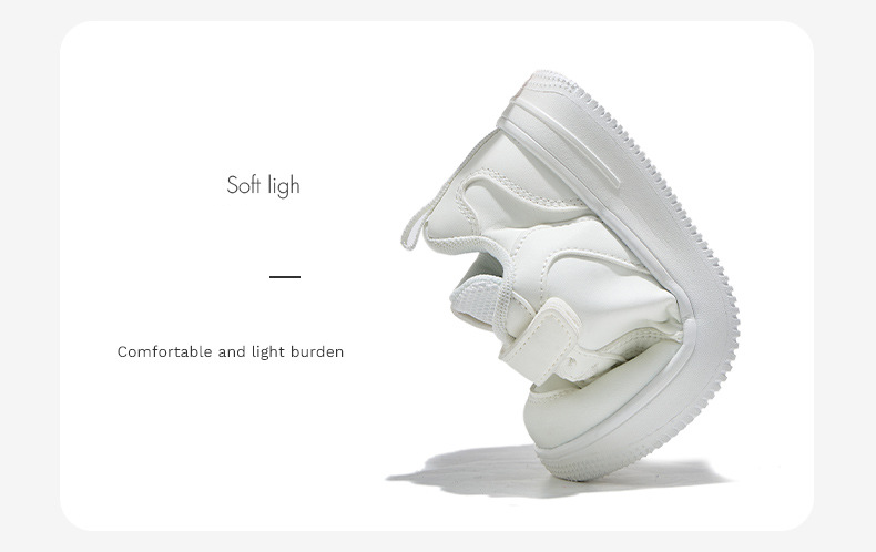 XD-YS50750 Children's White Shoes, Girls' Shoes, New Student White Shoes, And Boys' Casual Sports Shoes Are Trendy_voghion.com